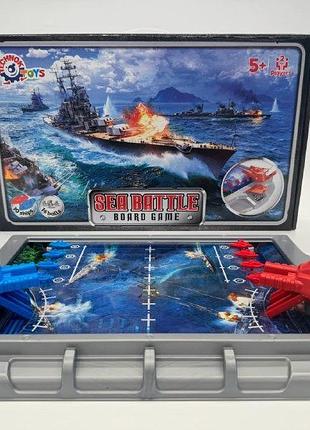 Настольная игра морскии баталии технок – развивающая игра для детей (1110)
