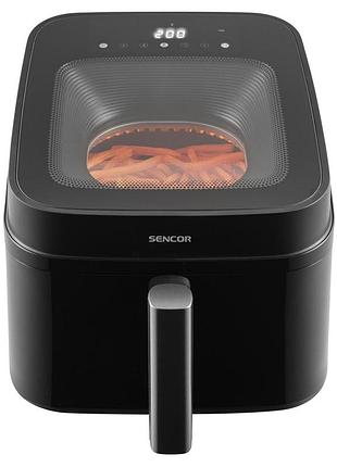 Мультипіч sencor vita 1700вт, чаша-6,5л, сенсорне керув., з віконцем, 12 програм, пластик, чорний