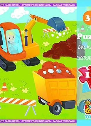 Пазли дитячі g-toys транспорт 12 елементів (lt07)