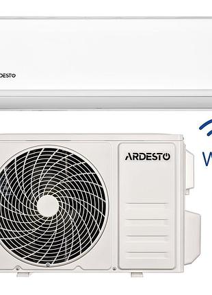 Кондиціонер ardesto coolsmartpro 55м2 інвертор 18000btu 5.1квт a++/a+ -25°с wi-fi r32 білий