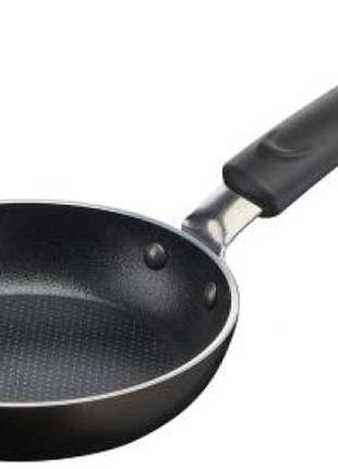 Сковорода tefal simply clean, 12см, покрытие titanium, алюм., thermo-spot, черный