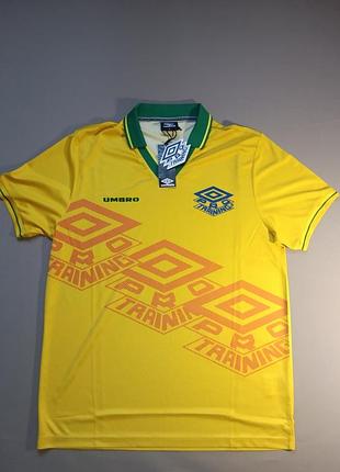 Спортивна футболка поло чоловіча umbro жовта