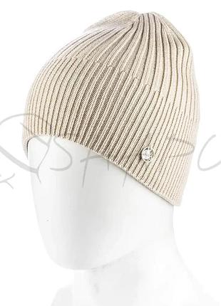 Шапка из вискозы двойная без отворота atrics wh936 фрез