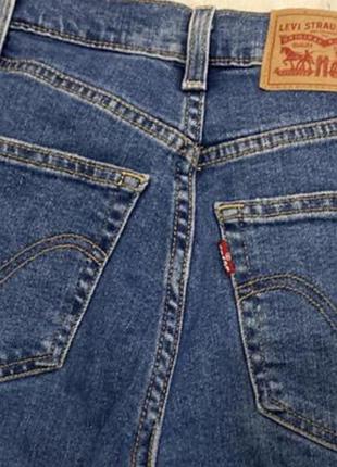 Джинси жіночі levi's сині кльош