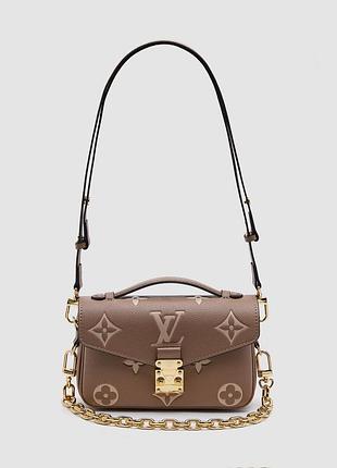 💎 louis vuitton pochette métis east west bag beige