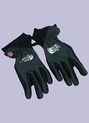 The north face gloves grey
