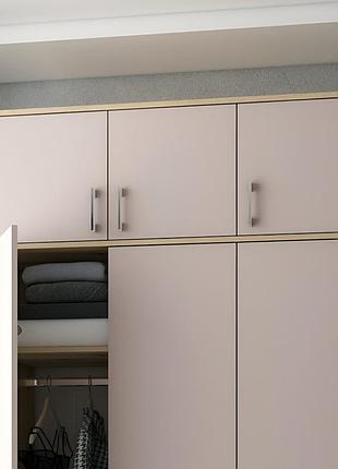 Антресоль висока doros ронді дуб артизан/кашемір дсп 121х52х65 ( )