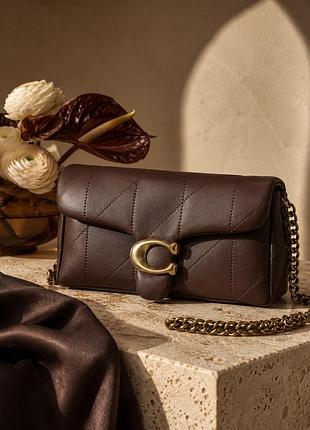 Coach coach tabby shoulder bag 26 brown with gold hardware