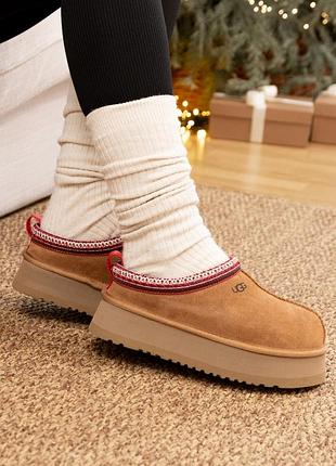 Ugg tasman platform chestnut 3