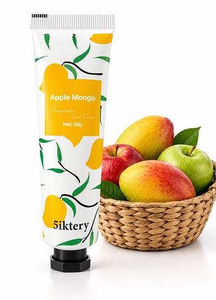 Крем для рук 5iktery apple mango яблуко-манго 30 г
