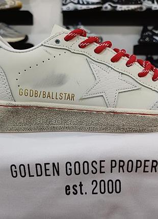 Кросівки golden goose ball star білі