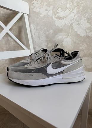 Кросівки чоловічі nike waffle one grey 44,5 розмір сірого кольору