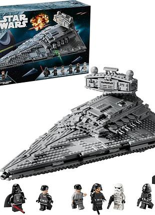 Конструктор lego star wars (зоряні війни) imperial star destroyer 1555 деталей
