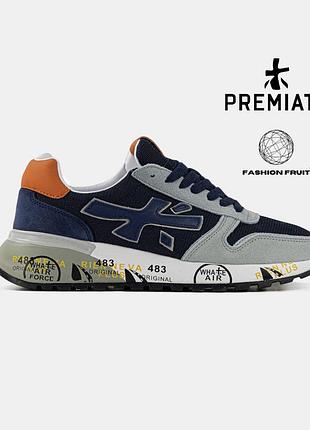 Premiata mick blue & grey