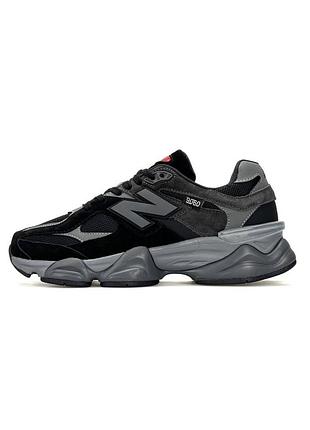 Чоловічі кросівки new balance 9060 black grey