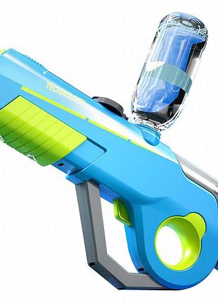 Водный аккумуляторный автомат water gun 8002c (600ml) with lithium battery blue / yellow