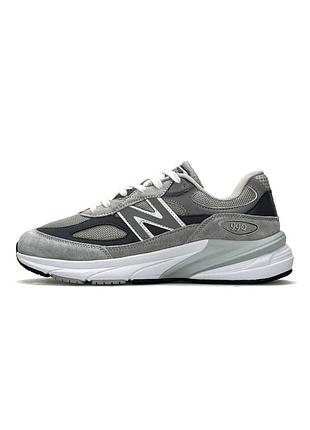 Чоловічі кросівки new balance 990v6 grey white