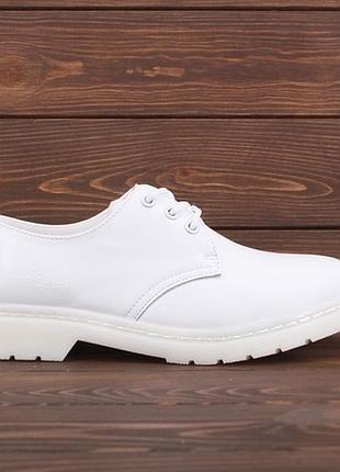 Dr. martens 1461 mono white брак