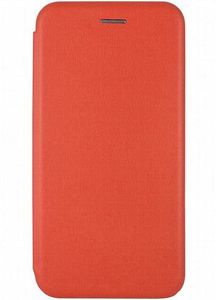 Кожаный чехол-книжка classy для xiaomi redmi note 13 pro 4g / poco m6 pro 4g красный