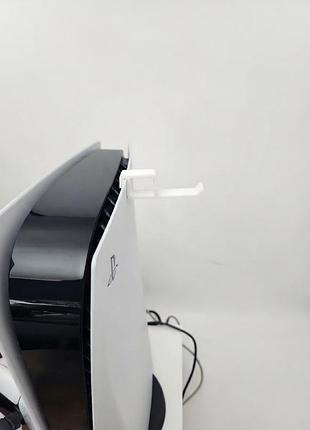 Тримач для бездротової гарнітури playstation 5 pulse (30 мм), білий