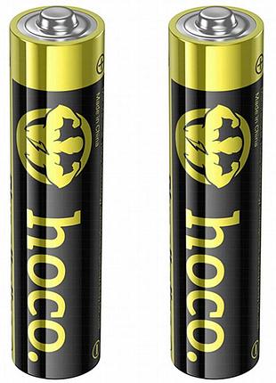 Батарейки hoco ja2a aaa (lr03) alkaline 2 pcs black