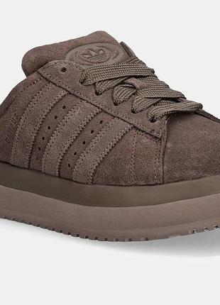 Сабо жіночі adidas originals campus замшеві коричневі