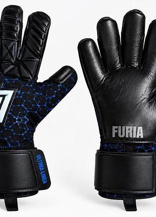 Футбольные вратарские перчатки ultima linea furia pro new 6