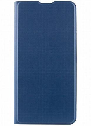 Кожаный чехол-книжка getman elegant (pu) для google pixel 6a синий
