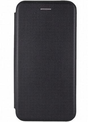 Кожаный чехол-книжка classy для infinix hot 40i / spark go 2024 / spark 20 черный
