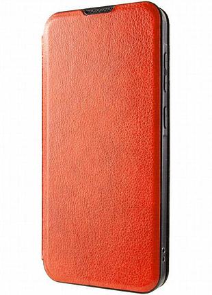 Кожаный чехол-книжка belora для xiaomi redmi note 8 pro red