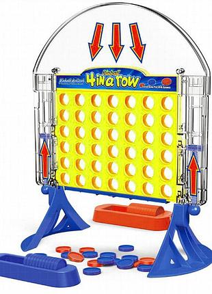 Настольная интерактивная игра ummi 03818 4 in a row blue / yellow