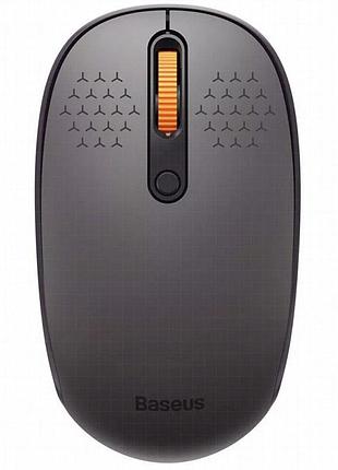 Мышь беспроводная baseus f01b tri-mode bluetooth + 2.4g (b01055503833) gray