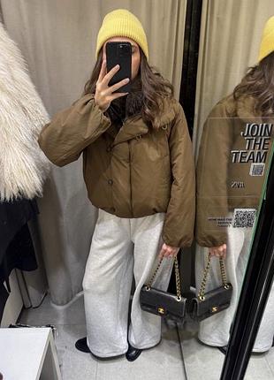 Тепла куртка zara 6