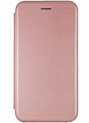 Кожаный чехол-книжка classy для infinix hot 40i / spark go 2024 / spark 20 rose gold