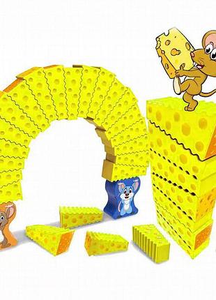 Настольная интерактивная игра ummi 707-b19 mouse stacking cakes game yellow
