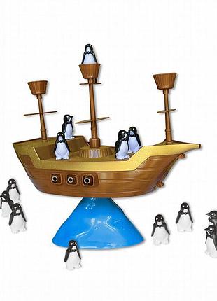 Настольная интерактивная игра ummi 707-61 pirate boat balancing game brown