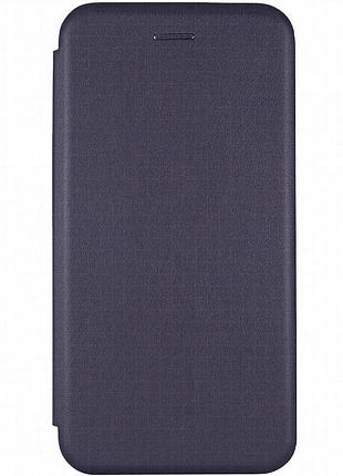 Кожаный чехол-книжка classy для xiaomi poco x5 5g / note 12 5g темно-синий