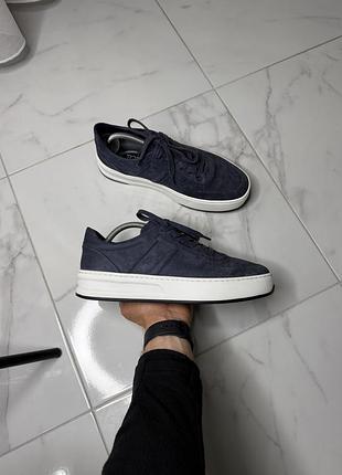 Фірмові замшеві кеди tod's, італія, оригінал, р. 7 (42-42.5)
