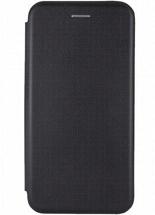 Кожаный чехол-книжка classy для apple iphone 13 pro max (6.7") черный