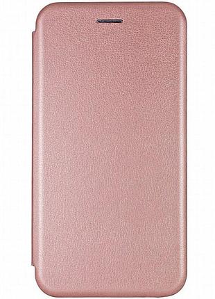 Кожаный чехол-книжка classy для xiaomi redmi note 9s / note 9 pro / note 9 pro max rose gold