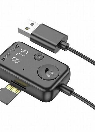 Bluetooth аудио ресивер borofone bc49 june (usb-a) black