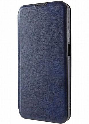 Кожаный чехол-книжка belora для xiaomi redmi 15c (global) / poco c85 (global) midnight blue