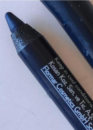Олівець для очей flormar ultra eye liner 
# 04  intens  blue новий ціна за штуку