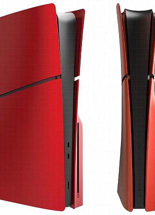 Панель корпуса для консолей sony playstation 5 slim red
