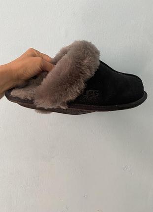 Тапки ugg 41 оригинал натуральная кожа и мех есть дефект