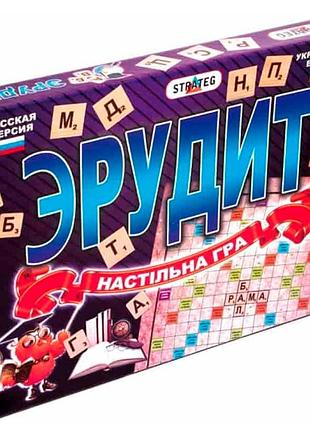 Игра настольная стратег, "эрудит" 30451