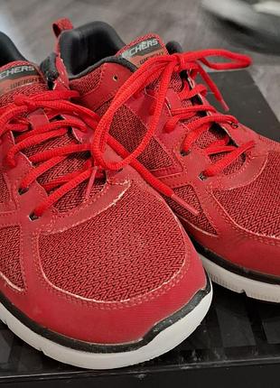 Кросівки чоловічі skechers червоні