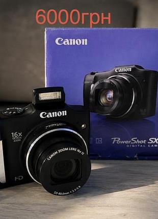 Цифровой фотоаппарат canon powershot sx160is