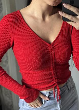 Яскрава жіноча кофтинка від fb sister, xs/s (добре тягнеться)