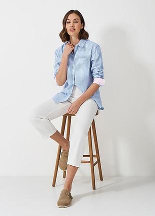 С мужского плеча премиум рубашка, оригинал crew clothing company